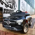 ⁦سيارة كهربائية للاطفال مرسيدس بنز ريموت كنترول - اسود SYB118K⁩ - الصورة ⁦2⁩