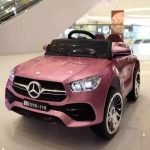 ⁦سيارة كهربائية للاطفال مرسيدس بنز ريموت كنترول - بينك SYB118K⁩ - الصورة ⁦3⁩
