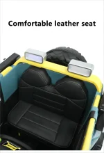 ⁦سيارة كهربائية للاطفال Hummer HX ريموت كنترول - ازرق JB-500⁩ - الصورة ⁦3⁩