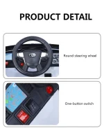 ⁦سيارة كهربائية للأطفال Nissan Patrol ST-6288 - احمر⁩ - الصورة ⁦7⁩