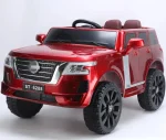 ⁦سيارة كهربائية للأطفال Nissan Patrol ST-6288 - احمر⁩ - الصورة ⁦4⁩
