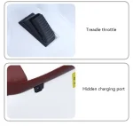 ⁦سيارة كهربائية للأطفال Nissan Patrol ST-6288 - احمر⁩ - الصورة ⁦6⁩