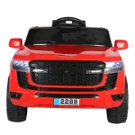 ⁦سيارة كهربائية للأطفال Toyota Land Cruser بريموت كنترول 2288 - ابيض⁩ - الصورة ⁦8⁩