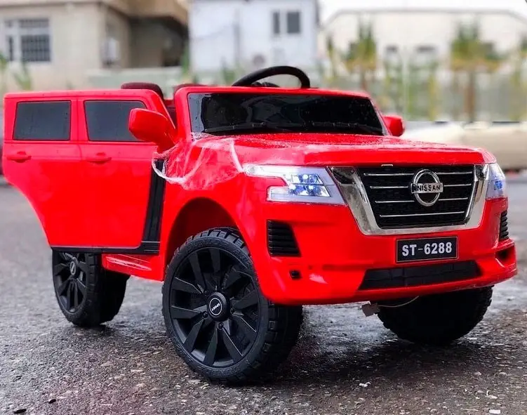 4560313367_w640_h640_4560313367.webp سيارة كهربائية للأطفال Nissan Patrol ST-6288 - احمر - الصورة 1