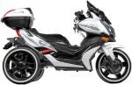 ⁦دراجة كهربائية للاطفال كيمكو Kymco Ak550 ببطارية - ابيض AAK550⁩ - الصورة ⁦8⁩
