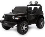 ⁦سيارة كهربائية للاطفال Jeep Wrangler ريموت كنترول - اسود FT-938E - تواير رابر⁩ - الصورة ⁦11⁩