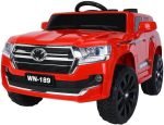 ⁦سيارة كهربائية للأطفال Toyota Land Cruser بريموت كنترول 9088 - احمر⁩ - الصورة ⁦3⁩