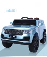 ⁦سيارة كهربائية للأطفال Range Rover بريموت كنترول ST-6188 - ابيض⁩ - الصورة ⁦4⁩
