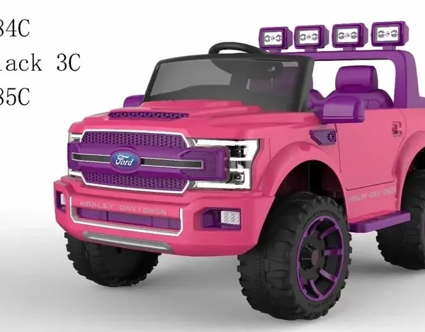 سيارة كهربائية للأطفال FB-917 - بينك