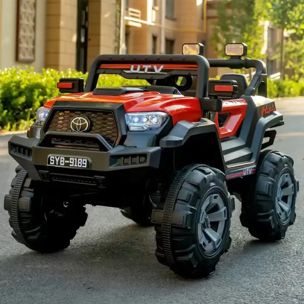 سيارة كهربائية للأطفال Toyota Pick Up بريموت كنترول SYB-9189 - أحمر