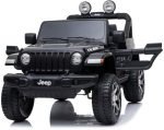 ⁦سيارة كهربائية للاطفال Jeep Wrangler ريموت كنترول - اسود FT-938E - تواير رابر⁩ - الصورة ⁦15⁩