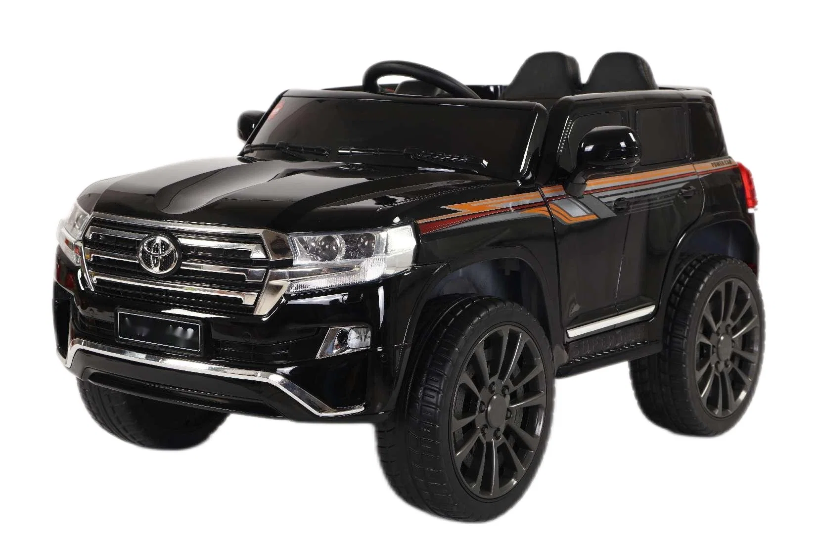Hot-Selling-Children-s-Electric-Toys-Car-Music-Four-Wheel-Drive-Early-Education-Function-off-Road-Vehicle-Electric-Toys.webp سيارة كهربائية للأطفال Toyota Land Cruser بريموت كنترول 9088 - اسود - الصورة 1