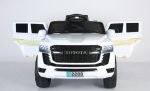 سيارة كهربائية للأطفال Toyota Land Cruser بريموت كنترول 2288 - ابيض