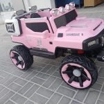 ⁦سيارة كهربائية للاطفال Hummer HX ريموت كنترول - بينك JB-500⁩ - الصورة ⁦7⁩