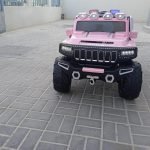 ⁦سيارة كهربائية للاطفال Hummer HX ريموت كنترول - بينك JB-500⁩ - الصورة ⁦10⁩