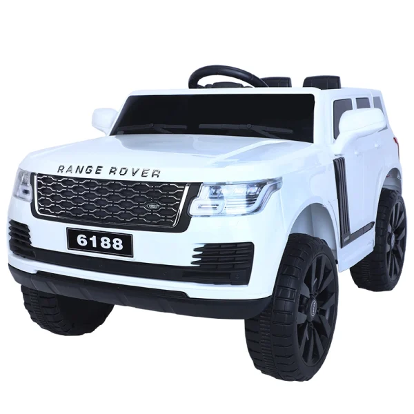 سيارة كهربائية للأطفال Range Rover بريموت كنترول ST-6188 - ابيض