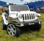 ⁦سيارة كهربائية للاطفال Jeep Wrangler ريموت كنترول - ابيض FT-938⁩ - الصورة ⁦5⁩