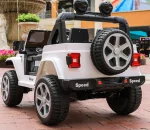 ⁦سيارة كهربائية للاطفال Jeep Wrangler ريموت كنترول - ابيض FT-938⁩ - الصورة ⁦4⁩