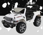 ⁦سيارة كهربائية للاطفال Jeep Wrangler ريموت كنترول - ابيض FT-938⁩ - الصورة ⁦6⁩