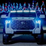 ⁦سيارة كهربائية للأطفال Toyota Tundra بريموت كنترول KQT-57 - اسود⁩ - الصورة ⁦4⁩