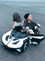 ⁦سيارة كهربائية للأطفال XGZ-806 - اصفر⁩ - الصورة ⁦5⁩