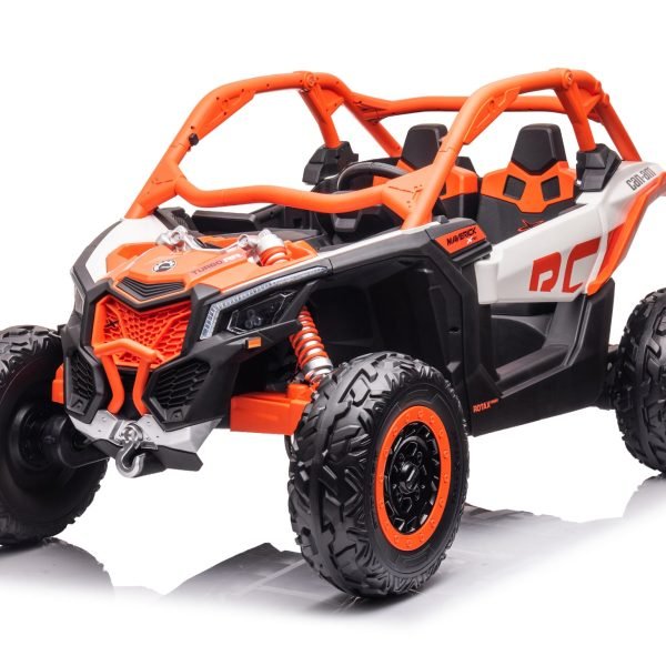 سيارة كهربائية للاطفال KKL808 - برتقالى