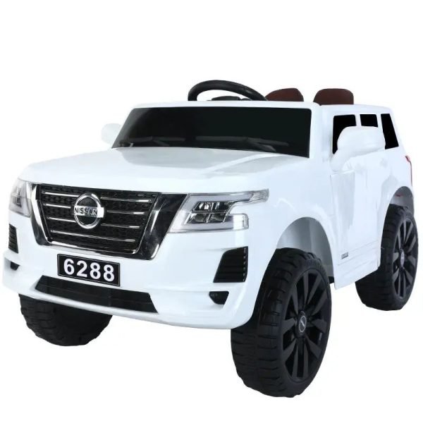سيارة كهربائية للأطفال Nissan Patrol ST-6288 - ابيض