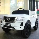 ⁦سيارة كهربائية للأطفال Nissan Patrol ST-6288 - احمر⁩ - الصورة ⁦9⁩