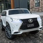 ⁦سيارة كهربائية للأطفال Lexus بريموت كنترول 9166 - احمر⁩ - الصورة ⁦6⁩