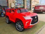 ⁦سيارة كهربائية للأطفال Lexus بريموت كنترول 9166 - احمر⁩ - الصورة ⁦5⁩
