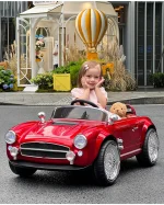 ⁦سيارة كهربائية للأطفال Mercedes 300 SL بريموت كنترول ABM-1688 - احمر⁩ - الصورة ⁦5⁩