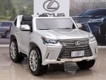 ⁦سيارة كهربائية للأطفال Lexus بريموت كنترول 9166 - احمر⁩ - الصورة ⁦10⁩