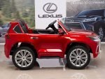 ⁦سيارة كهربائية للأطفال Lexus بريموت كنترول 9166 - احمر⁩ - الصورة ⁦4⁩