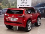 ⁦سيارة كهربائية للأطفال Lexus بريموت كنترول 9166 - احمر⁩ - الصورة ⁦26⁩
