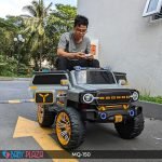 ⁦سيارة كهربائية للاطفال Ford Bronco ريموت كنترول - رصاصي MQ-150⁩ - الصورة ⁦6⁩