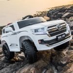 ⁦سيارة كهربائية للأطفال WN-189 - ابيض⁩ - الصورة ⁦5⁩