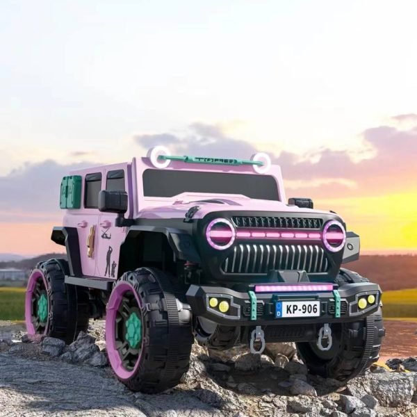 سيارة كهربائية للأطفال KP-906S - بينك