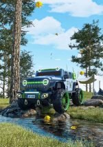 ⁦سيارة كهربائية للأطفال KP-906S - رصاصى⁩ - الصورة ⁦6⁩