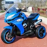 ⁦موتوسيكل كهربائية للأطفال BMW GS 1200 ببطارية - ازرق⁩ - الصورة ⁦2⁩