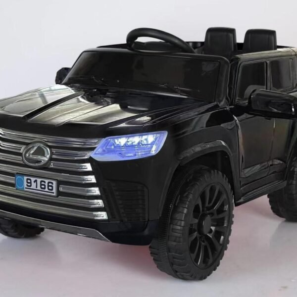 سيارة كهربائية للأطفال Lexus بريموت كنترول 9166 - اسود