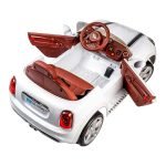 ⁦سيارة كهربائية للاطفال Mini Cooper S ميني كوبر DLS-06 - احمر⁩ - الصورة ⁦2⁩