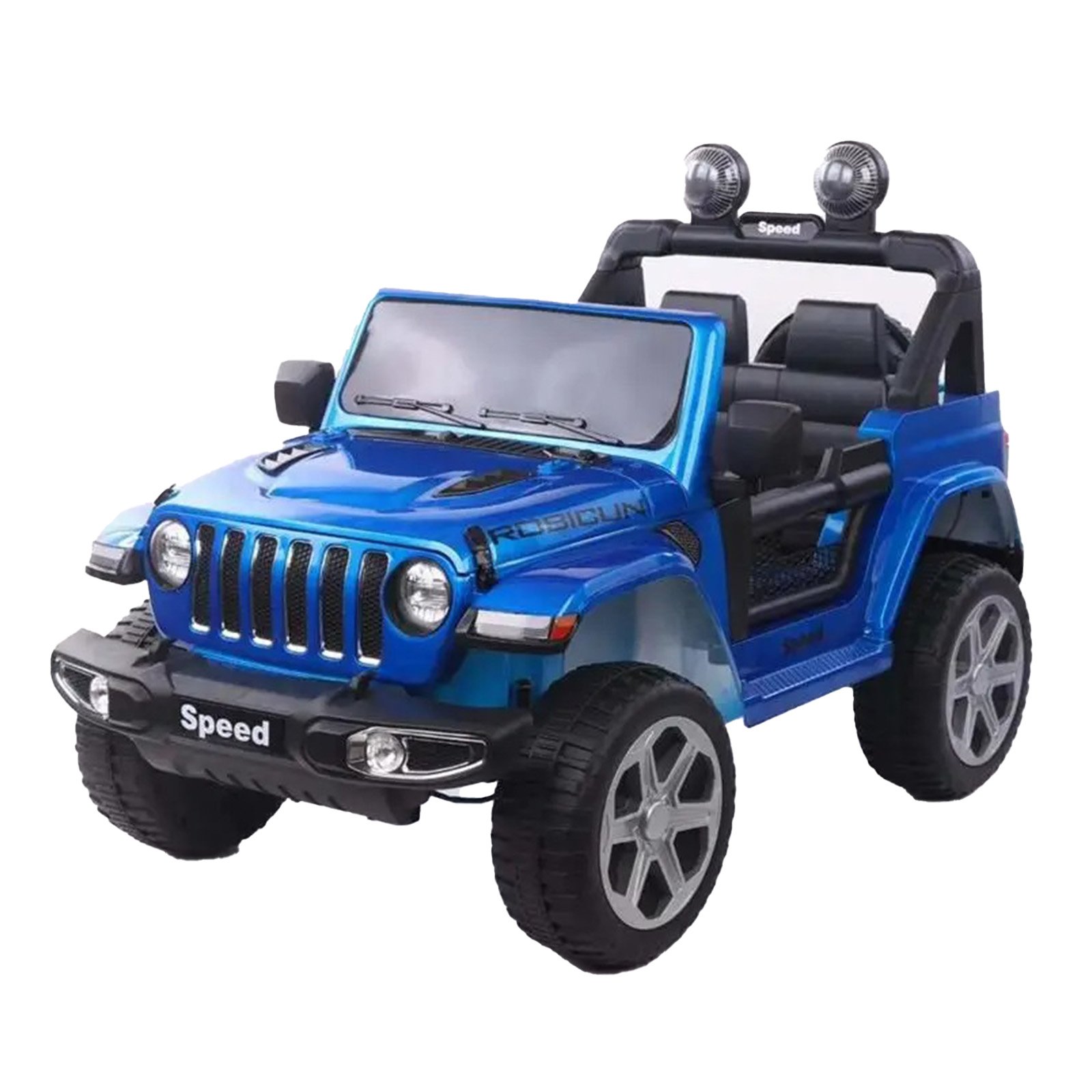 سيارة-كهربائية-للاطفال-7-3.jpg سيارة كهربائية للاطفال Jeep Wrangler ريموت كنترول - ازرق FT-938K - الصورة 1