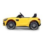 ⁦سيارة كهربائية للاطفال Mercedes AMG ريموت كنترول - اصفر HM2588⁩ - الصورة ⁦2⁩