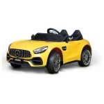 سيارة كهربائية للاطفال Mercedes AMG ريموت كنترول - اصفر HM2588