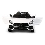 ⁦سيارة كهربائية للاطفال Mercedes AMG ريموت كنترول - ابيض HM2588⁩ - الصورة ⁦2⁩