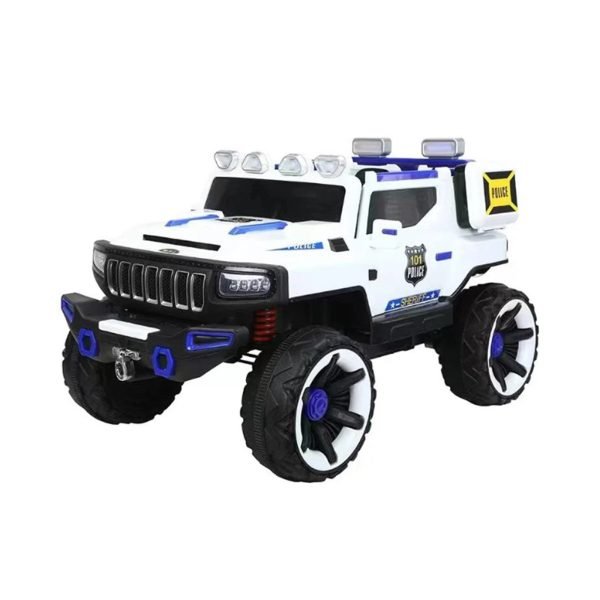 سيارة كهربائية للاطفال Hummer HX ريموت كنترول - ابيض JB-500