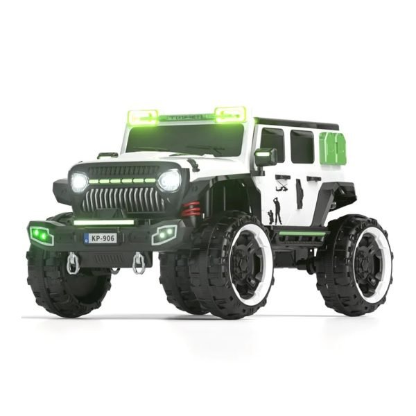 سيارة كهربائية للاطفال Hummer H2 ريموت كنترول - ابيض KP-906