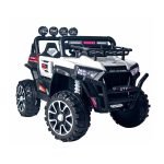 سيارة كهربائية للاطفال ريموت كنترول - ابيض MLT-5588