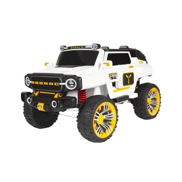سيارة كهربائية للاطفال Ford Bronco ريموت كنترول - ابيض MQ-150