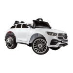 سيارة كهربائية للاطفال مرسيدس بنز ريموت كنترول - ابيض SYB118